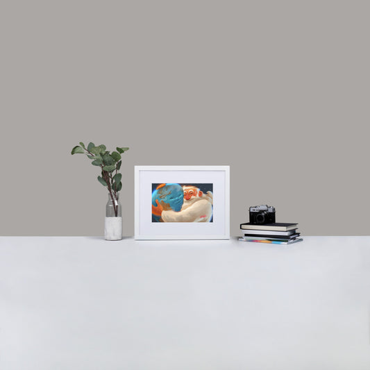 God So Loved the World - Framed Poster With Mat