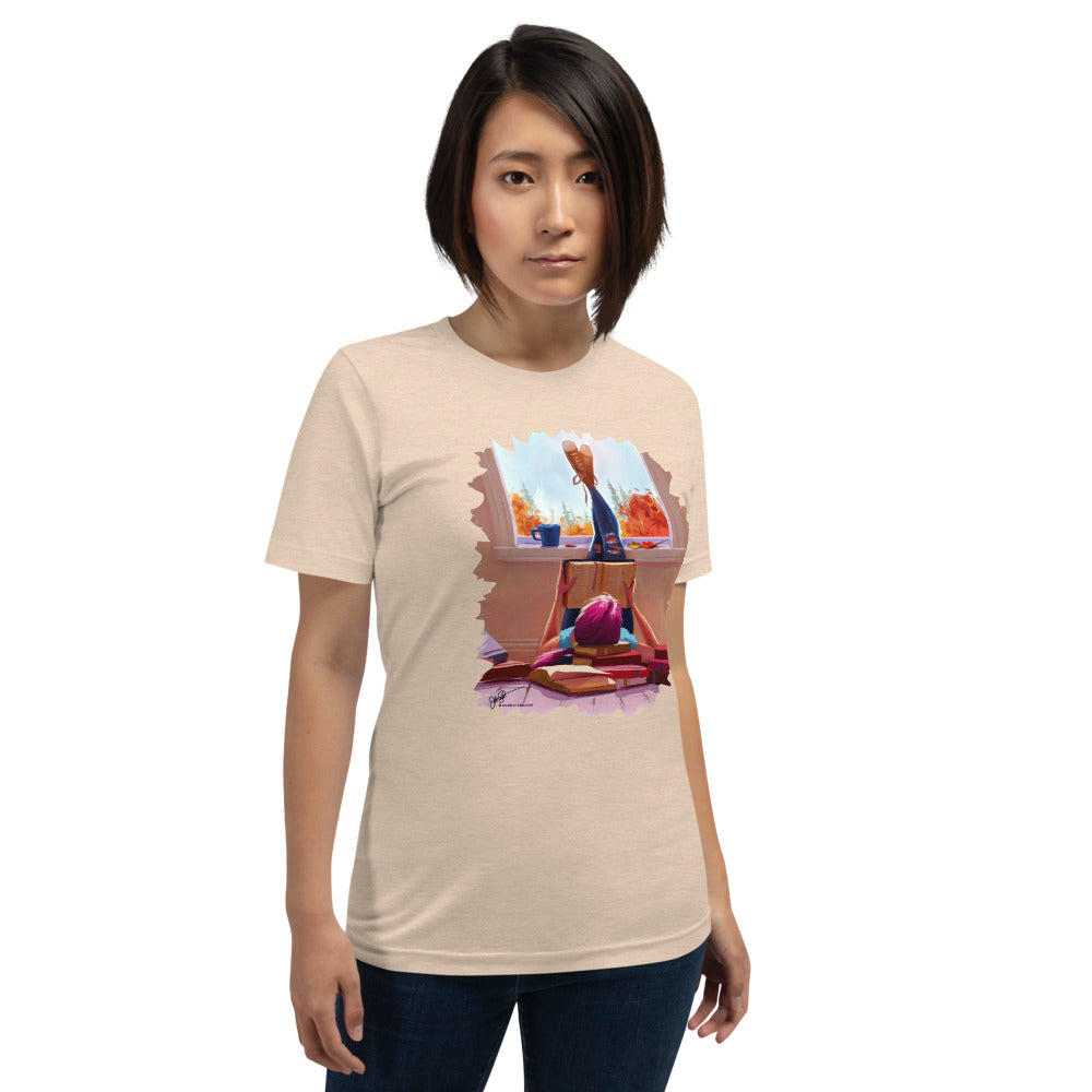 My Books and Coffee Short-Sleeve Unisex T-Shirt