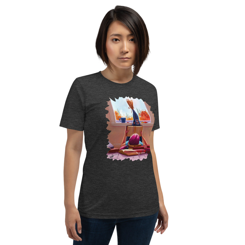 My Books and Coffee Short-Sleeve Unisex T-Shirt