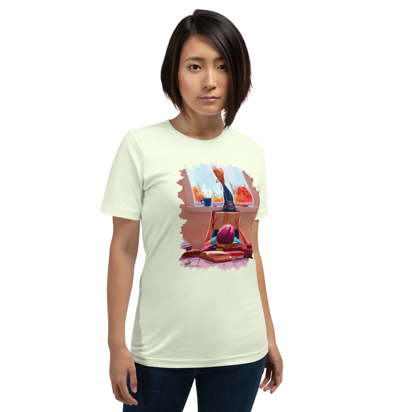 My Books and Coffee Short-Sleeve Unisex T-Shirt
