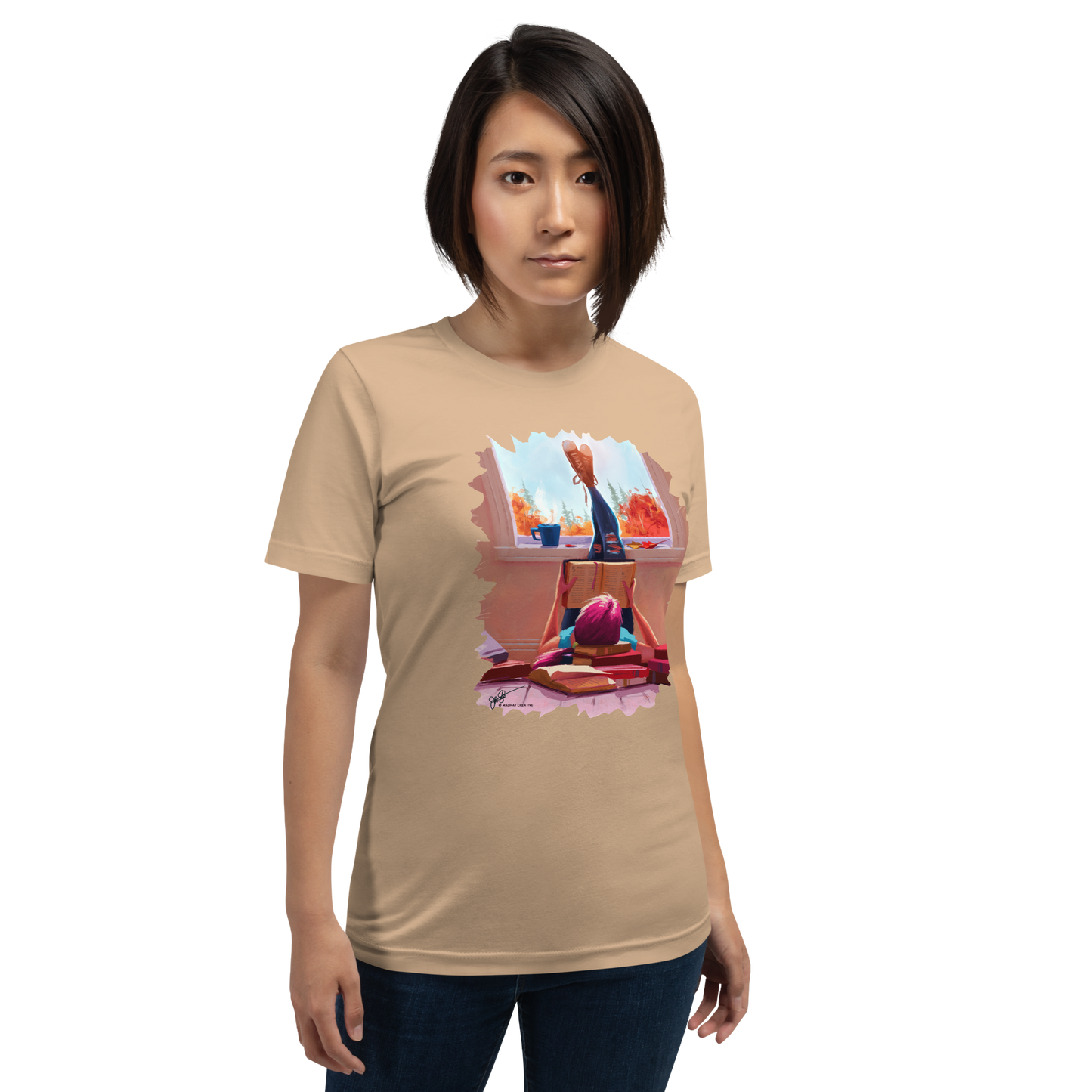 My Books and Coffee Short-Sleeve Unisex T-Shirt