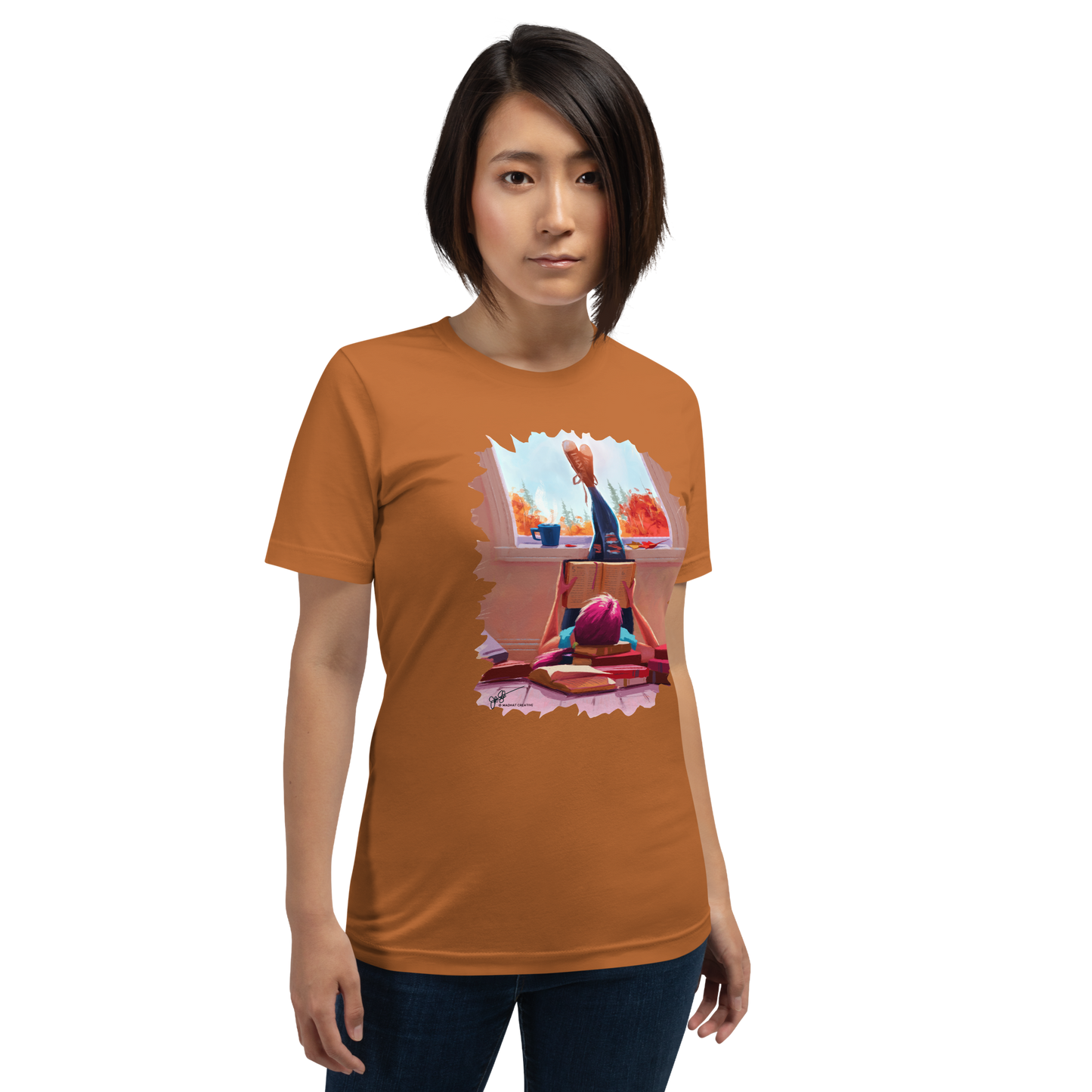 My Books and Coffee Short-Sleeve Unisex T-Shirt
