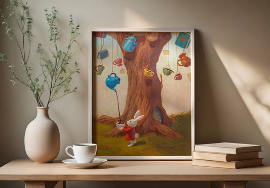 Coffee Tree Framed poster