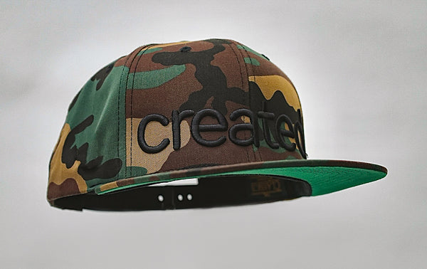 CREATED Snapback Hat