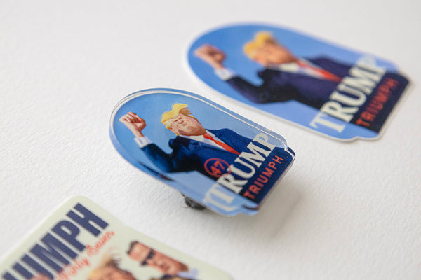 TRUMP 47 (Pin and Stickers)