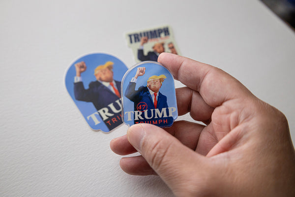 TRUMP 47 (Pin and Stickers)