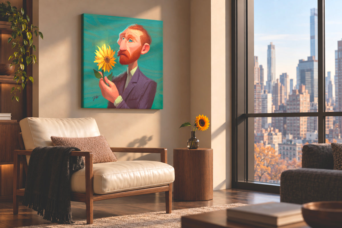 Blooming — Van Gogh Canvas Print