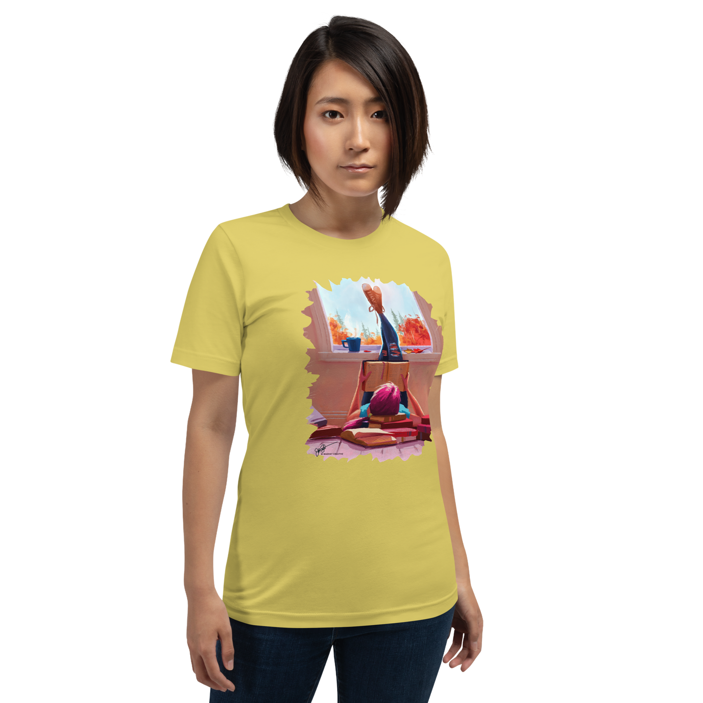 My Books and Coffee Short-Sleeve Unisex T-Shirt